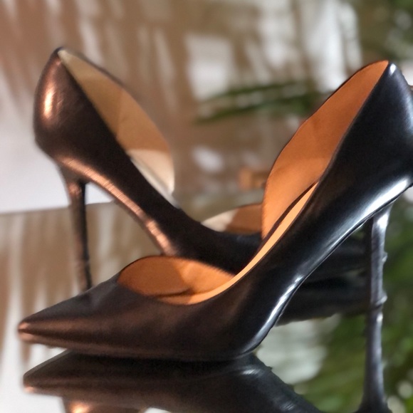 Nine West Black Stilettos - Picture 2 of 8
